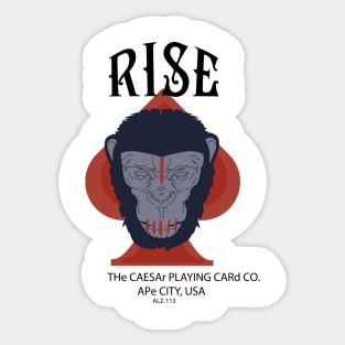 Caesar Playing Card Co. Sticker